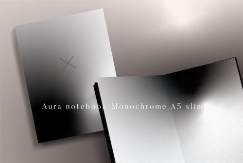 Muistikirja, Aura Monochrome slim A5 - Image 2