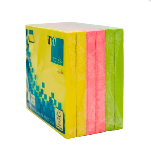 Muistilappukuutio neon 80¨s