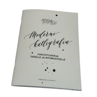 Moderni kalligrafia -harjoituskirja