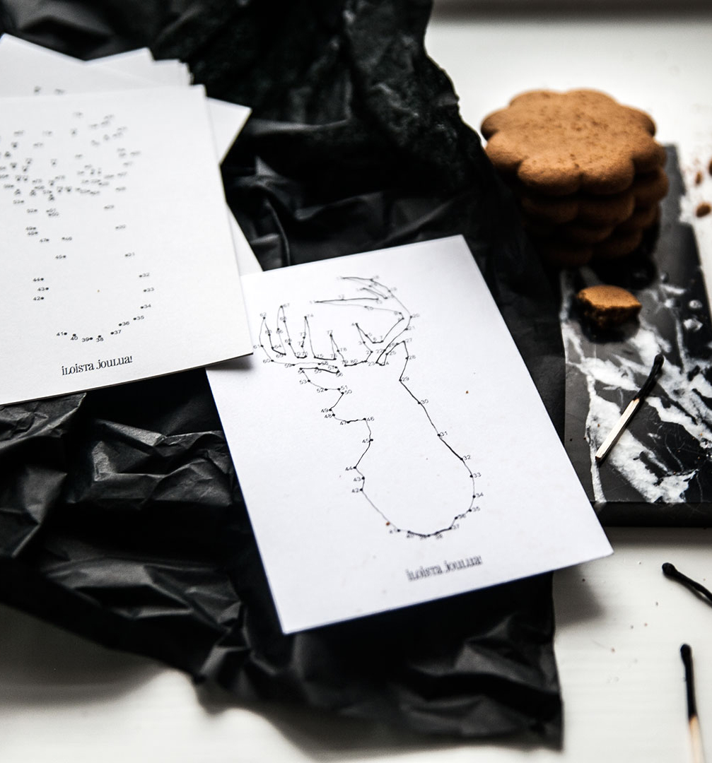 Joulukorttipaketti - 5 kpl - Image 7