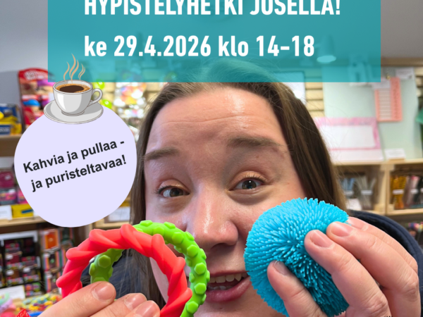 Hypistelyhetki JOSElla ke 29.4.2026 klo 14-18